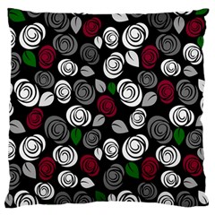 Elegant Roses Design Standard Flano Cushion Case (one Side) by Valentinaart