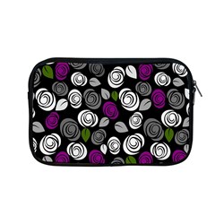 Purple Roses Pattern Apple Macbook Pro 13  Zipper Case by Valentinaart