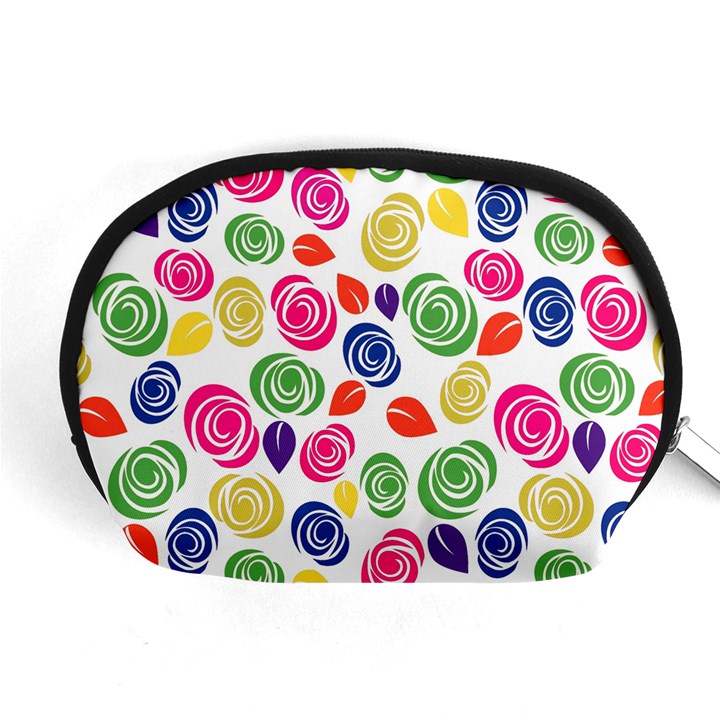 Colorful roses Accessory Pouches (Medium) 