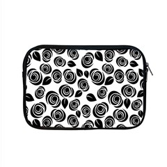 Black Roses Pattern Apple Macbook Pro 15  Zipper Case by Valentinaart