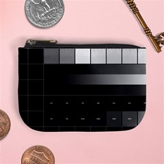 Grayscale Test Pattern Mini Coin Purses by Nexatart