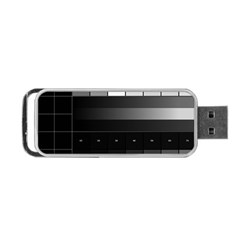 Grayscale Test Pattern Portable Usb Flash (one Side) by Nexatart