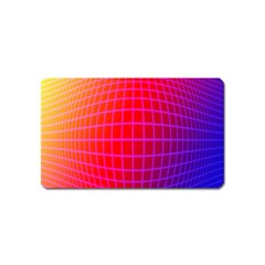 Grid Diamonds Figure Abstract Magnet (name Card) by Nexatart