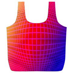 Grid Diamonds Figure Abstract Full Print Recycle Bags (l)  by Nexatart