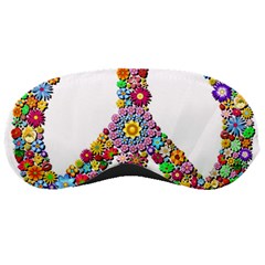 Groovy Flower Clip Art Sleeping Masks by Nexatart