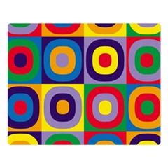 Kandinsky Circles Double Sided Flano Blanket (large)  by Nexatart