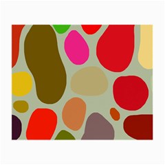 Pattern Design Abstract Shapes Small Glasses Cloth by Nexatart