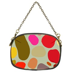 Pattern Design Abstract Shapes Chain Purses (two Sides)  by Nexatart