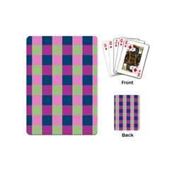 Pink Teal Lime Orchid Pattern Playing Cards (mini)  by Nexatart