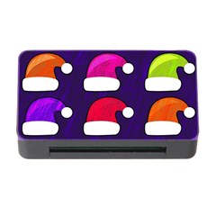 Santa Hats Santa Claus Holidays Memory Card Reader With Cf by Nexatart