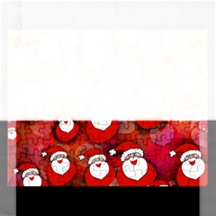 Seamless Santa Tile Rectangular Jigsaw Puzzl by Nexatart