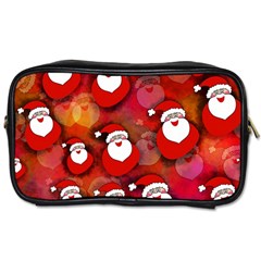 Seamless Santa Tile Toiletries Bags 2-side by Nexatart