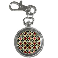 Seamless Tileable Pattern Design Key Chain Watches by Nexatart