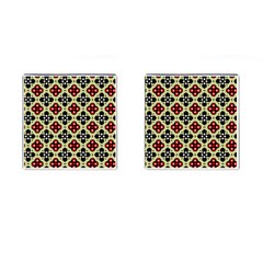 Seamless Tileable Pattern Design Cufflinks (square) by Nexatart