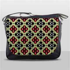 Seamless Tileable Pattern Design Messenger Bags by Nexatart