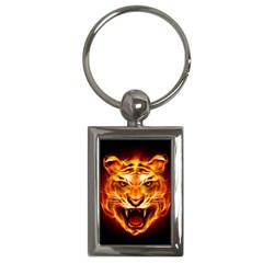 Tiger Key Chains (rectangle)  by Nexatart