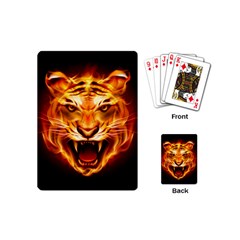 Tiger Playing Cards (mini)  by Nexatart