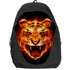 Tiger Backpack Bag by Nexatart