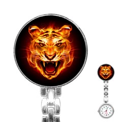 Tiger Stainless Steel Nurses Watch by Nexatart