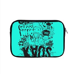 Typography Illustration Chaos Apple Macbook Pro 15  Zipper Case by Nexatart