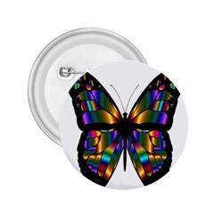 Abstract Animal Art Butterfly 2 25  Buttons by Nexatart