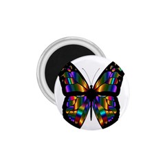 Abstract Animal Art Butterfly 1 75  Magnets by Nexatart