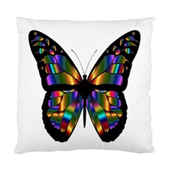 Abstract Animal Art Butterfly Standard Cushion Case (one Side) by Nexatart