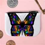 Abstract Animal Art Butterfly Mini Coin Purses Back