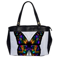 Abstract Animal Art Butterfly Office Handbags by Nexatart