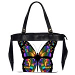 Abstract Animal Art Butterfly Office Handbags (2 Sides)  Front