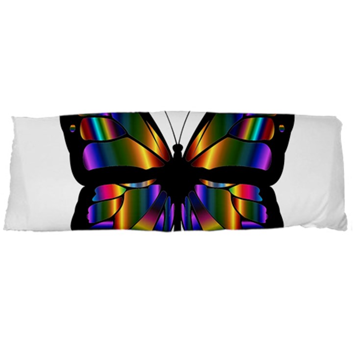 Abstract Animal Art Butterfly Body Pillow Case Dakimakura (Two Sides)