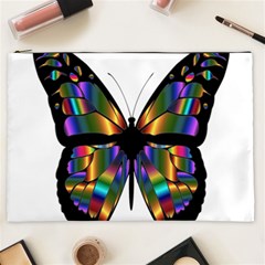 Abstract Animal Art Butterfly Cosmetic Bag (xxl)  by Nexatart