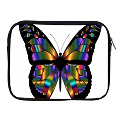 Abstract Animal Art Butterfly Apple Ipad 2/3/4 Zipper Cases by Nexatart