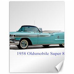 1958 Oldsmobile Super 88 J2 2a Canvas 12  X 16   by Jeannel1