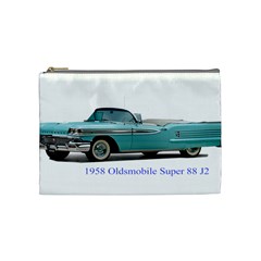 1958 Oldsmobile Super 88 J2 2a Cosmetic Bag (medium)  by Jeannel1