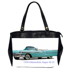 1958 Oldsmobile Super 88 J2 2a Office Handbags (2 Sides)  by Jeannel1