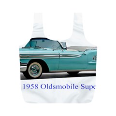 1958 Oldsmobile Super 88 J2 2a Full Print Recycle Bags (m)  by Jeannel1