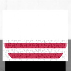 American Flag Rectangular Jigsaw Puzzl by Nexatart