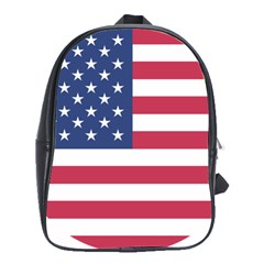 American Flag School Bags(large)  by Nexatart