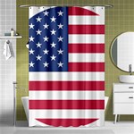 American Flag Shower Curtain 48  x 72  (Small)  Curtain(48  X 72 ) - 42.18 x64.8  Curtain(48  X 72 )