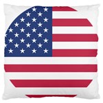 American Flag Standard Flano Cushion Case (Two Sides) Front