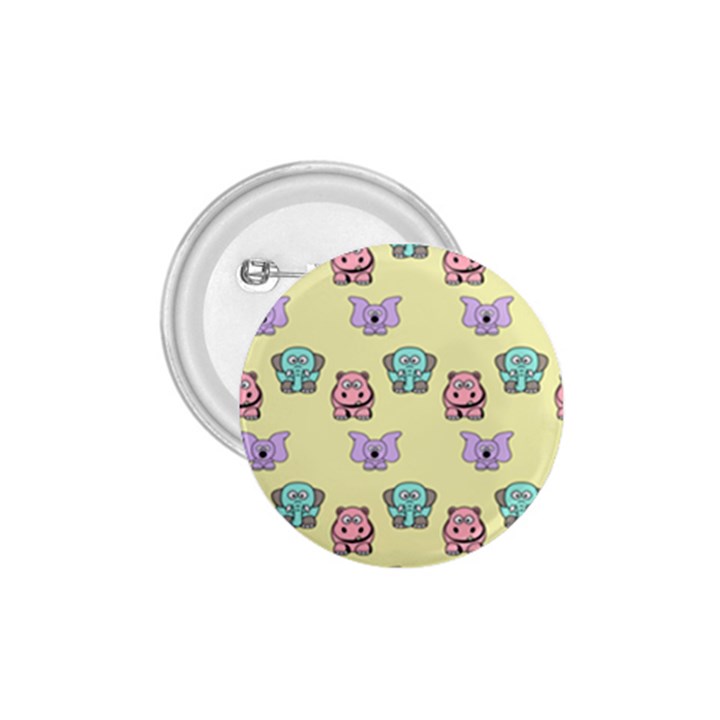 Animals Pastel Children Colorful 1.75  Buttons