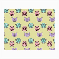 Animals Pastel Children Colorful Small Glasses Cloth by Nexatart