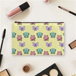 Animals Pastel Children Colorful Cosmetic Bag (Medium)  Front