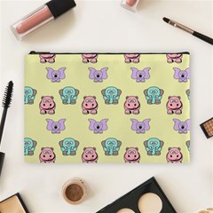 Animals Pastel Children Colorful Cosmetic Bag (large)  by Nexatart