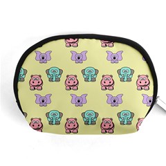 Animals Pastel Children Colorful Accessory Pouches (medium)  by Nexatart