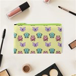 Animals Pastel Children Colorful Cosmetic Bag (XS) Front