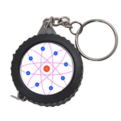 Atom Model Vector Clipart Measuring Tapes by Nexatart