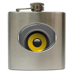 Audio Loadspeaker Activ Hip Flask (6 Oz) by Nexatart