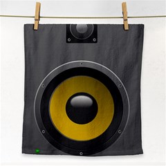 Audio Loadspeaker Activ Face Towel by Nexatart